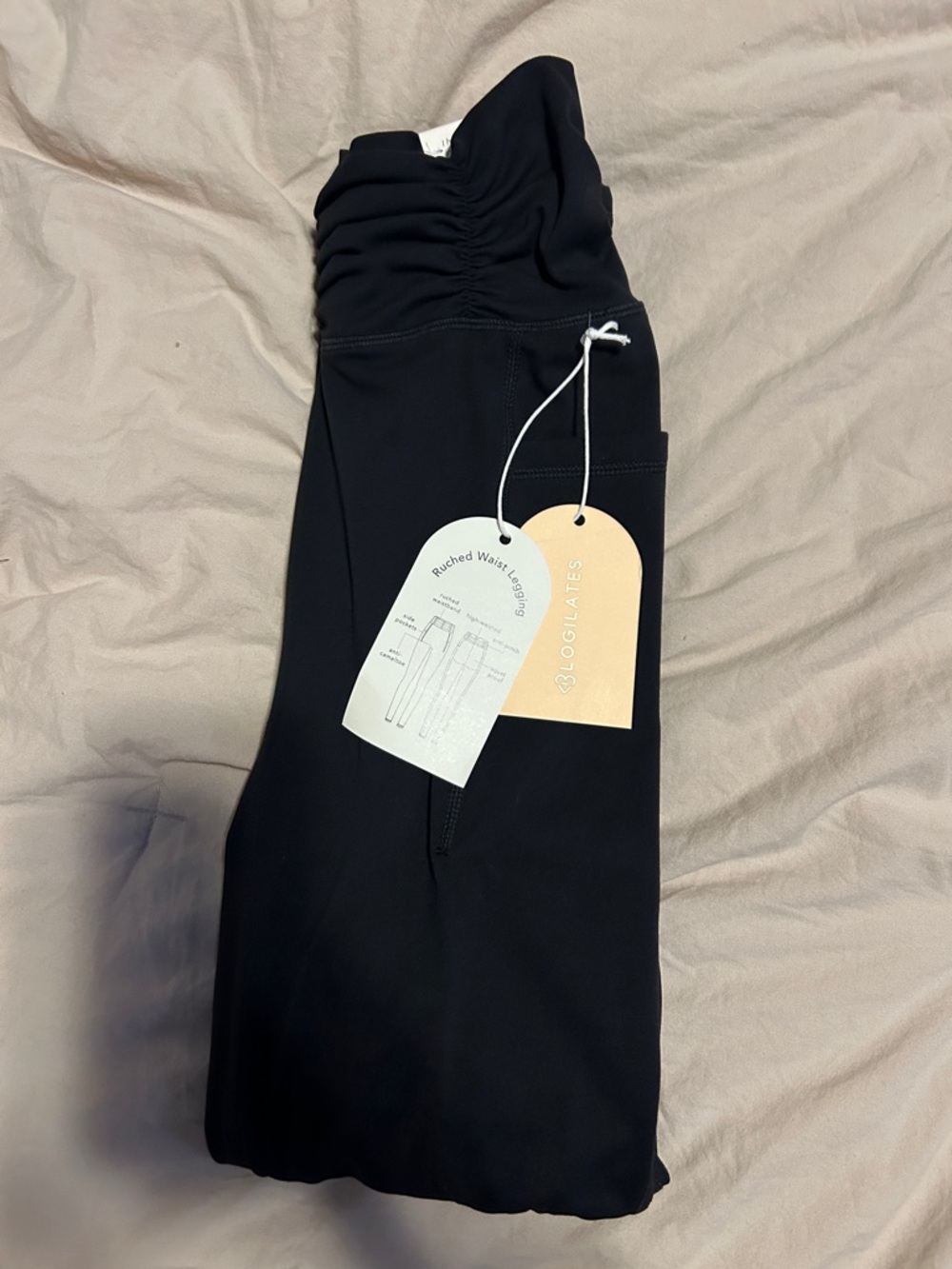 NWT Blogilates Ruched Waist Leggings